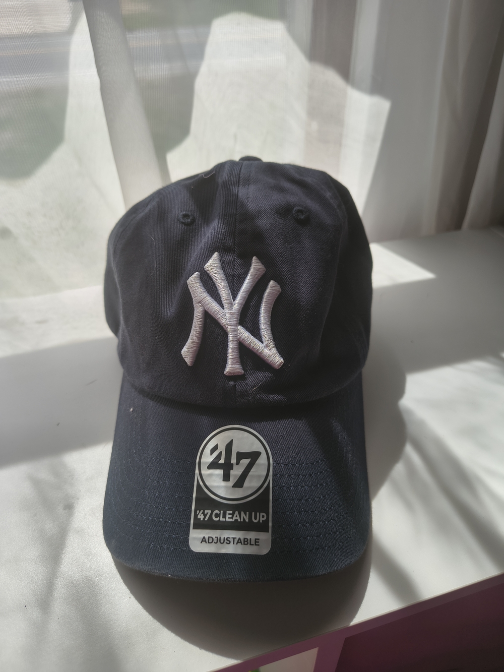 '47 Navy and White New York Yankees Relaxed Cap